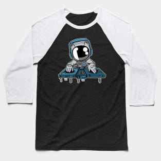 Astronaut Turntable Baseball T-Shirt